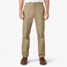 DICKIES Mens 874 Original Fit Work Pants Straight Leg Work Uniform Size 34 X 34