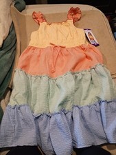 Jona Michelle Multicolor Girls Dress Size 10 NWT