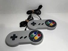 Set Of 2 Retro Super Nintendo SNES Controllers Nintendo