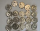 Roll of 20 1965-1969 KENNEDY 40% Silver Half Dollar Coins ,    20 coins.