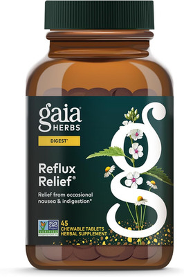 Reflux Relief - Digestive Comfort Support Supplement - Aloe Vera, Marshmallow Ro