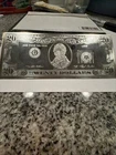 1998  Washington Mint $20.00 Jackson  Silver  Note 4 oz .999 Fine Silver  021202