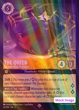 The Queen - Commanding Presence [Foil] #26 Prices | Lorcana Rise