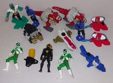 Mighty Morphin Power Rangers Lot of McDonald's Happy Meal Toys Lot Of 13