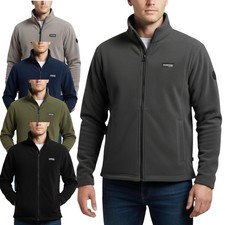 Felpa uomo Burton full zip felpa giubbino casual tempo libero maglione tinta unita