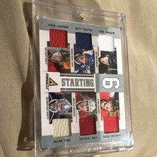Panini Pinnacle Starting 6 Materials Adam Larsson Memorabilia #38 2011-12