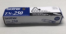 Genuine Brother TN250 Black Toner Cartridge, OEM
