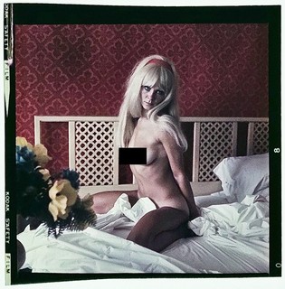 Bunny Yeager Estate Original Transparency Negative of Tammy Snow w/ Copyright