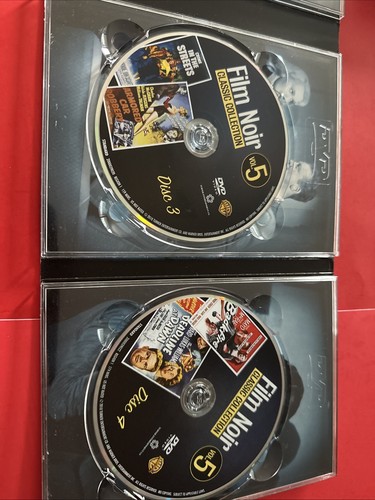 Film Noir Classics Collection, Vol. 5 (DVD, 2010, 4-Disc Set) - Foto 5 di 5