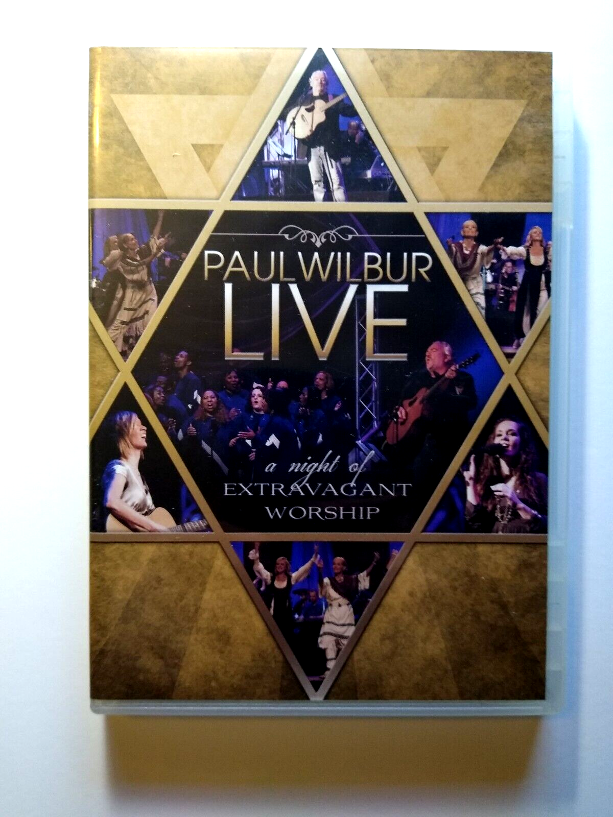 Paul Wilbur Live A Night of Extravagant Worship DVD 2008 Gospel Religious Folk