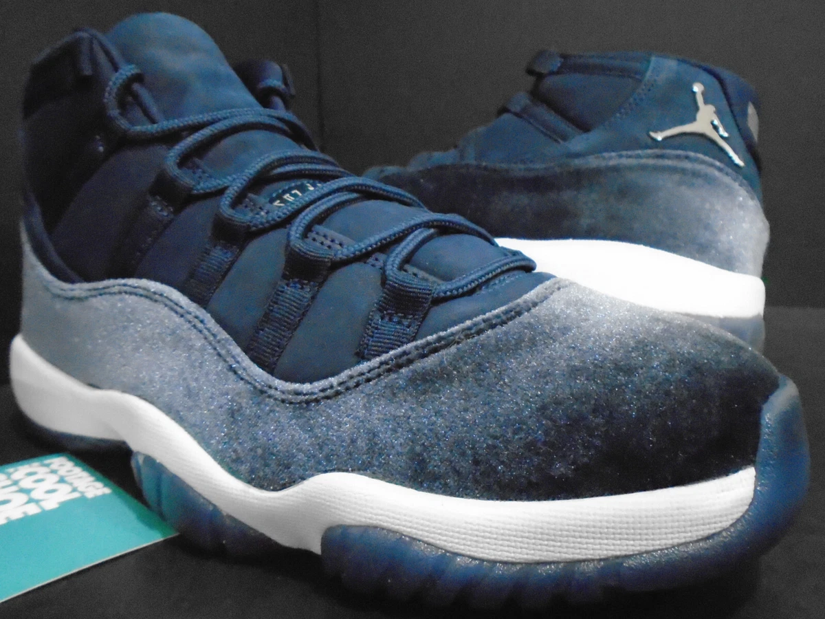 NIKE AIR JORDAN XI 11 RETRO VELVET MIDNIGHT NAVY BRED CONCORD AR0715-441 11  9.5 | eBay