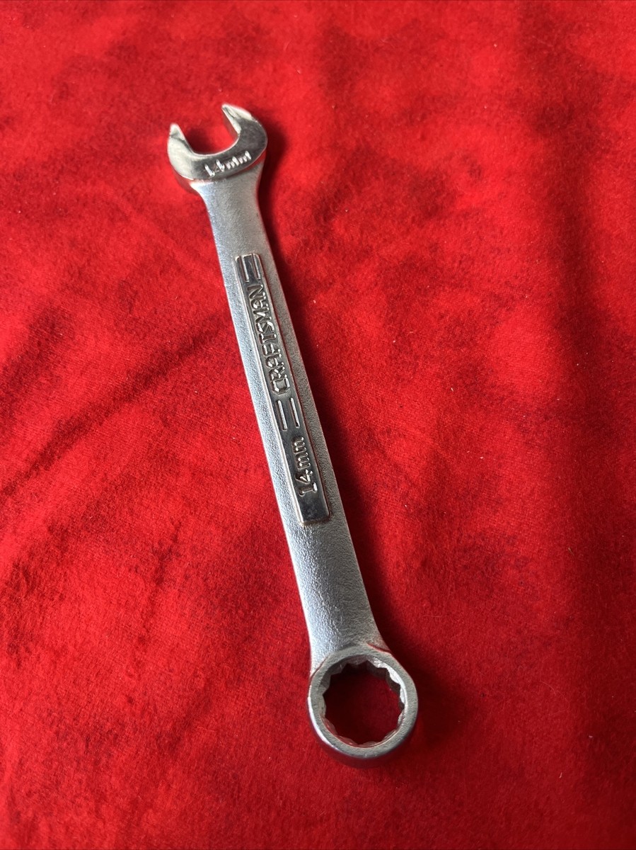 VINTAGE CRAFTSMAN -V- 42918 COMBINATION WRENCH 14mm, 12 point