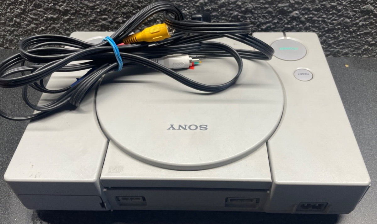 SONY PlayStationPortable セット Original Sony PlayStation 1 PS1 Console With AV Cord Cable SCPH