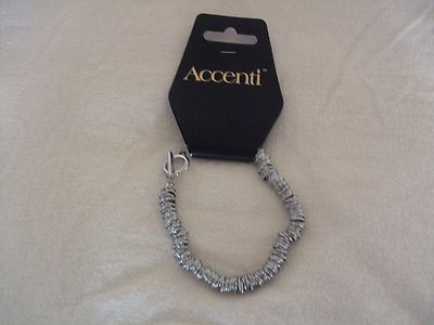 Neu Accenti silberfarben ARMREIF/ARMBAND 