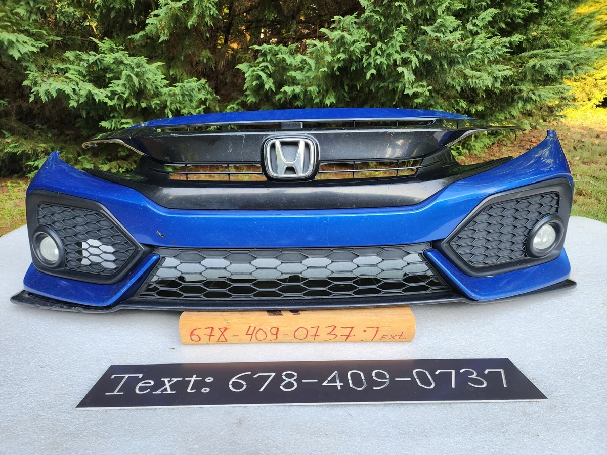 OEM 2017 2019 Honda Civic Hatchback SI Touring Front Bumper. NO