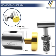 Dental Bone Crusher Mill Implant Bone Grafting Grinder Augmentation Lab Tools CE