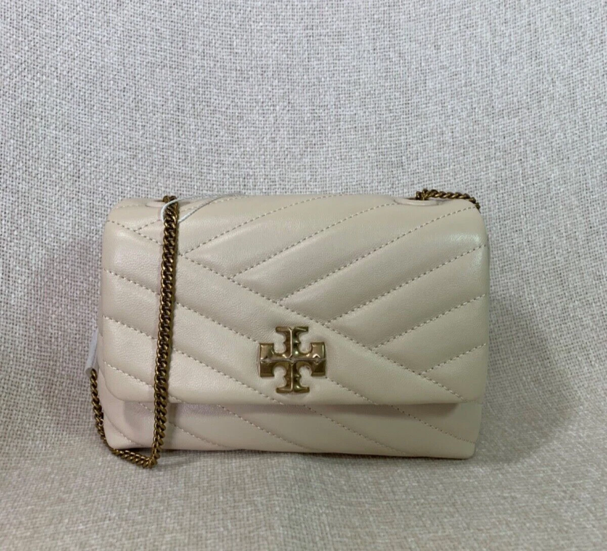 TORY BURCH Handbags Women, Kira Chevron Mini bag Beige