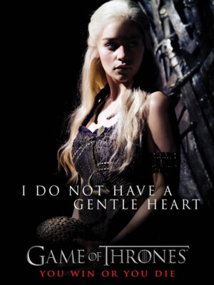 V1580 Game of Thrones Daenerys Targaryen Cast Series Decor WALL POSTER PRINT CA