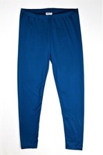 Janina women's thermal leggings winter pants with inner fleece petrol color 46/48 50/52
