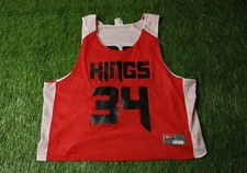 SACRAMENTO KINGS 34 BASKETBALL DOUBLE SIDED SHIRT JERSEY NIKE ORIGINAL SIZE L/XL