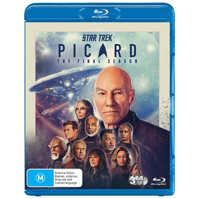 Picard 3 - The Final Season (Blu-Ray,2023) Reg B FREE POST
