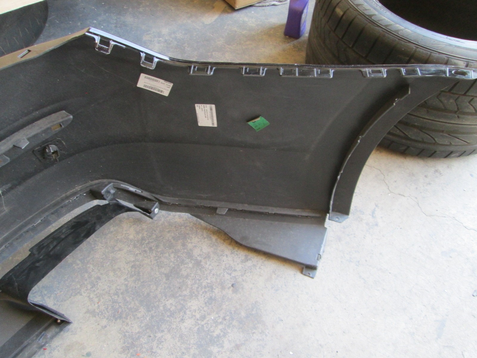 Maserati Quattroporte  Rear Bumper - Black # 670010263