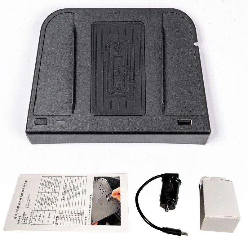 Car Wireless Charger Phone Fast Charging Tray For Chevrolet