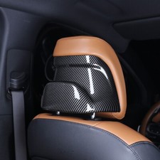 Carbon Vorne Sitz Kopfstütze Abdeckung Für Kia Sportage V NQ5 Autositz Kopfbezug
