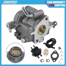 Carburetor with Fuel Pump oil filter Kit For ONAN NOS B48G B48M P216G 146-0496