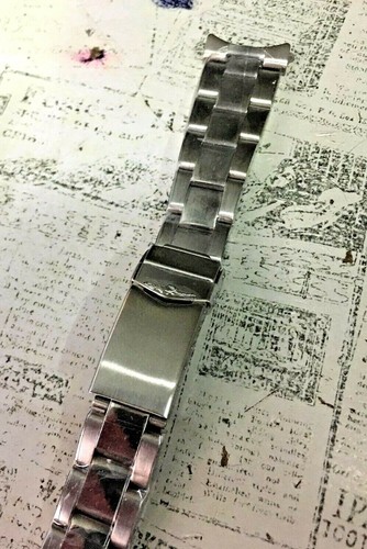 CINTURINO OROLOGIO SECTOR ACCIAIO ATTACCO 20MM NEW OLD STOCK CON DEPLOYANTE  | eBay