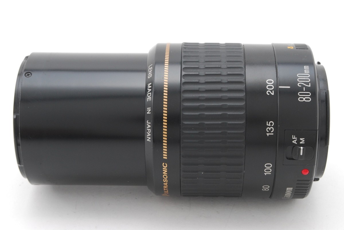 Excellent] Canon Zoom Lens EF 80-200mm f/4.5-5.6 Ultrasonic Japan