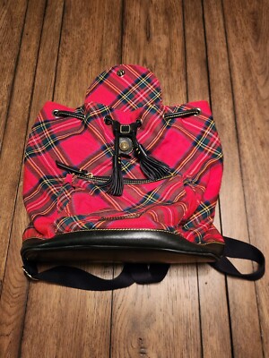 Brand new without tags, Dooney and Bourke fall plaid small backpack/purse. Dooney & Bourke | Bags | Brand New Without Tags Dooney And  main image 2