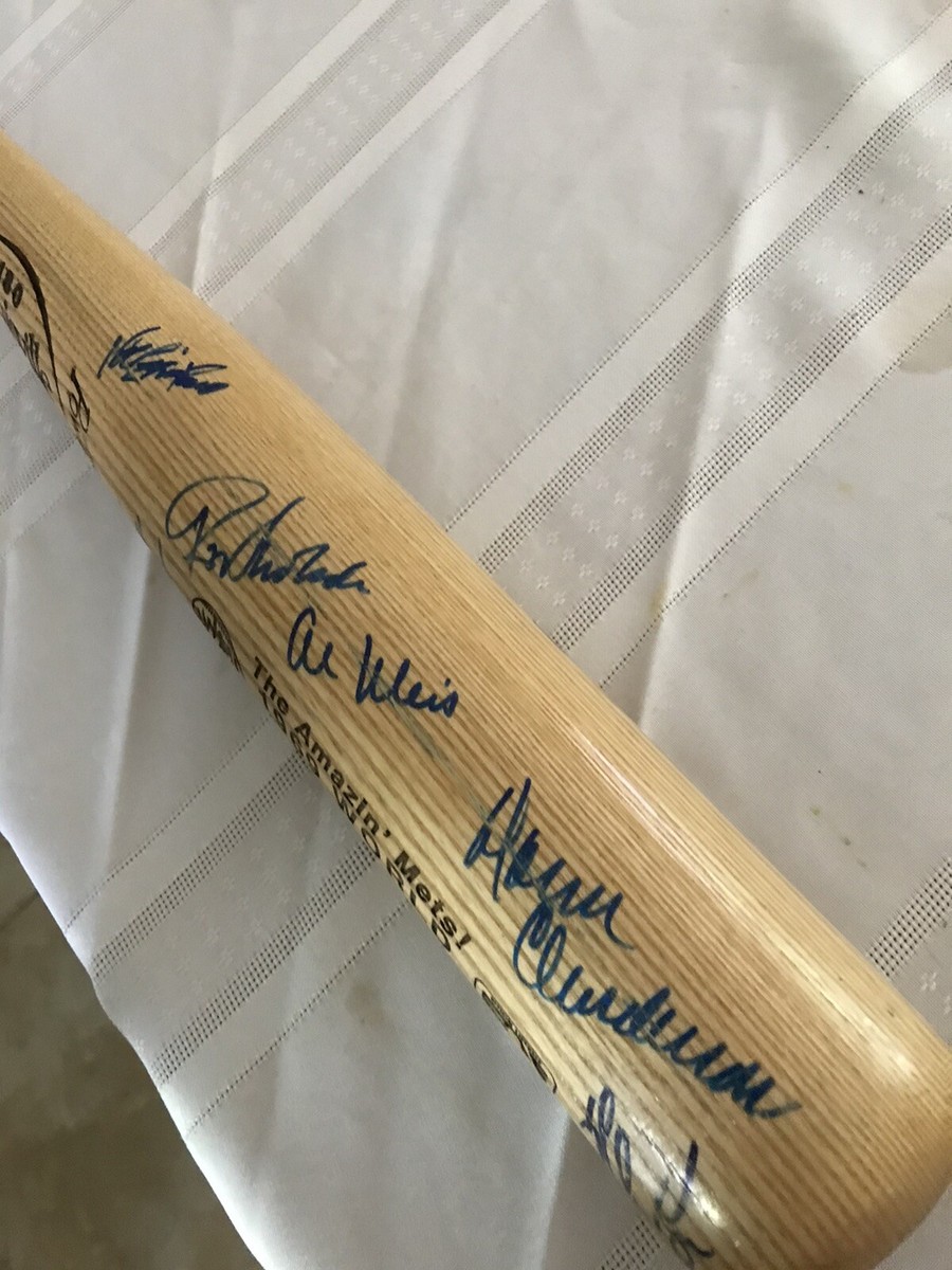 The Amazing Mets” 1969 World Champions Baseball Bat | eBay