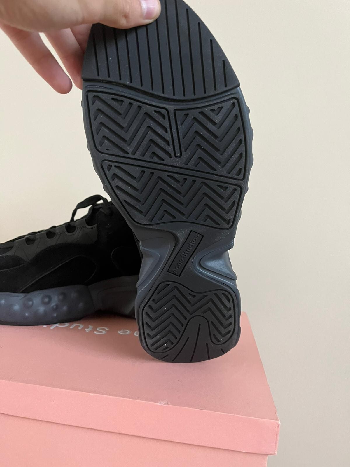 Acne Studios , Rockaway Sneakers in Multi Black , BNIB 40 / 7 US image 8