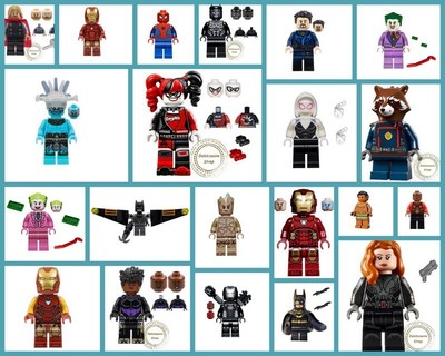 LEGO Marvel DC Batman Avengers Super Helden Minifiguren NEU Auswahl