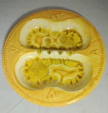 Ceramic Mallux of California Round Ashtray