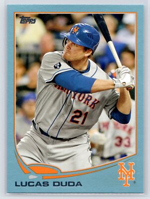 Lucas Duda 2013 Topps Blue #21 New York Mets
