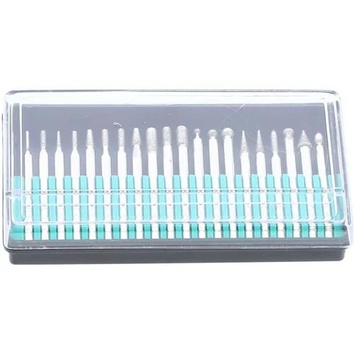 Juego de 20 brocas de corte de talla de molienda de diamante vidrio de piedra rotativo NUEVO Foto 2 de 3