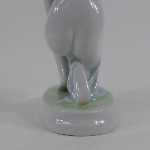 Erotik Porzellan Figur Kniender Akt Frauenakt Zsolnay Pecs Ungarn - Picture 8 of 18