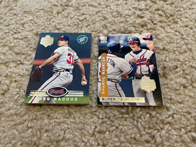 1995 Stadium Club Super Team Atlanta Braves Division Series REDEMPTION SET