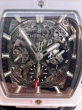 Hublot Spirit of Big Bang 42mm White Ceramic Watch Ref. # 641.HX.0173.LR W/ Box 6