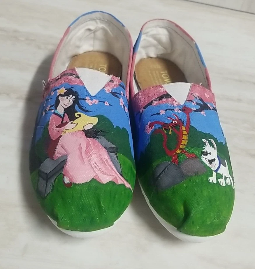 hand painted toms products for sale | eBay display picture 3