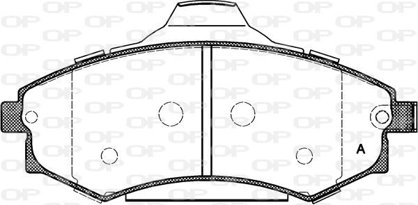 Plaquettes de frein Hyundai Matrix 1.5 CRDI auto et berline Kia Joice 2.0
