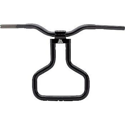 LA CHOPPERS Black 16'' Double Wall Kage Fighter T-Bar Handlebars Road Glide 15-21