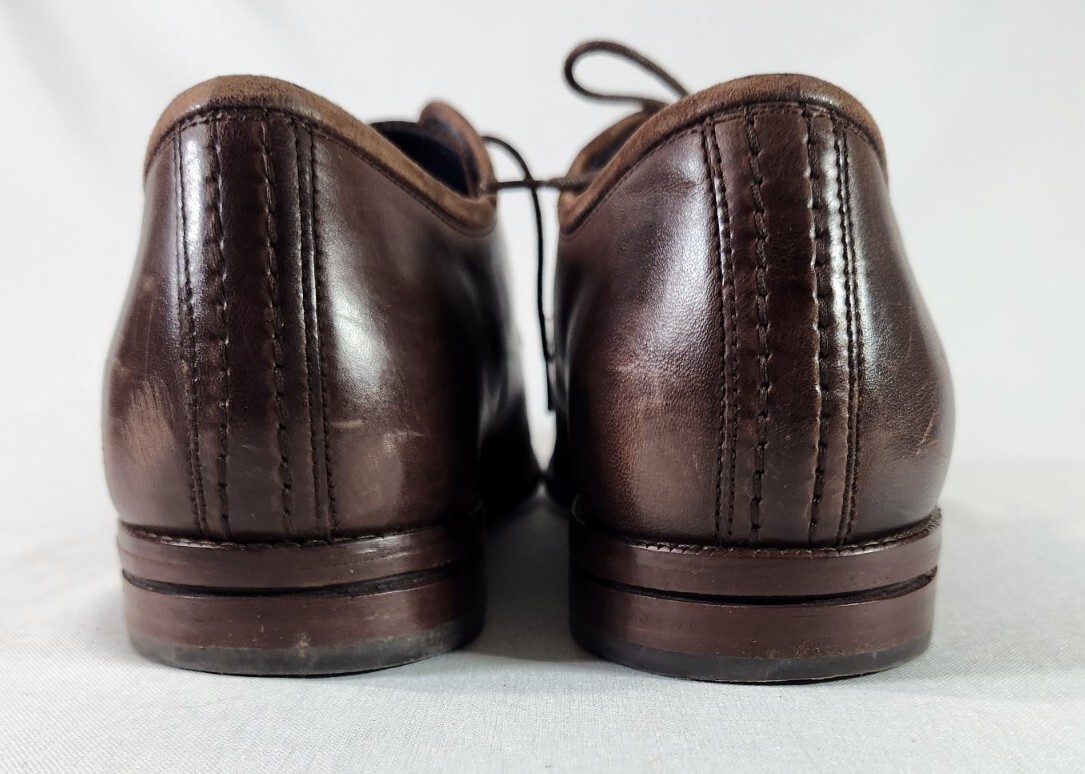 SAOLA Scarpe Oxford da uomo Cole Haan Wagner Grand Postman taglia 11 5 M C29030 castagno