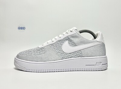 Herren Nike Air Force 1AF-12.0 OG Flyknit White Pure Platinum verschiedene Größen