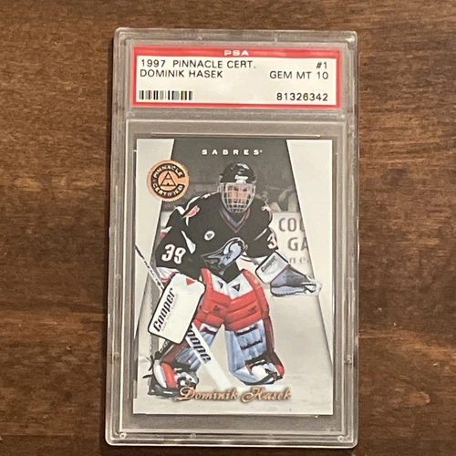 1997-98 Pinnacle Certified #1 Dominik Hasek Psa 10 READ
