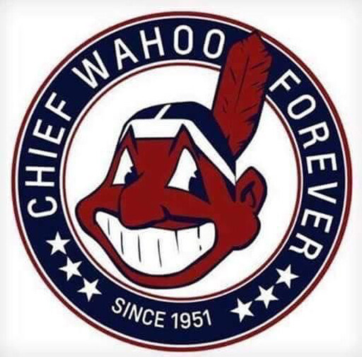 Cleveland Indians Chief Wahoo Forever Embroidered T-Shirt S-6XL, LT-4XLT NEW