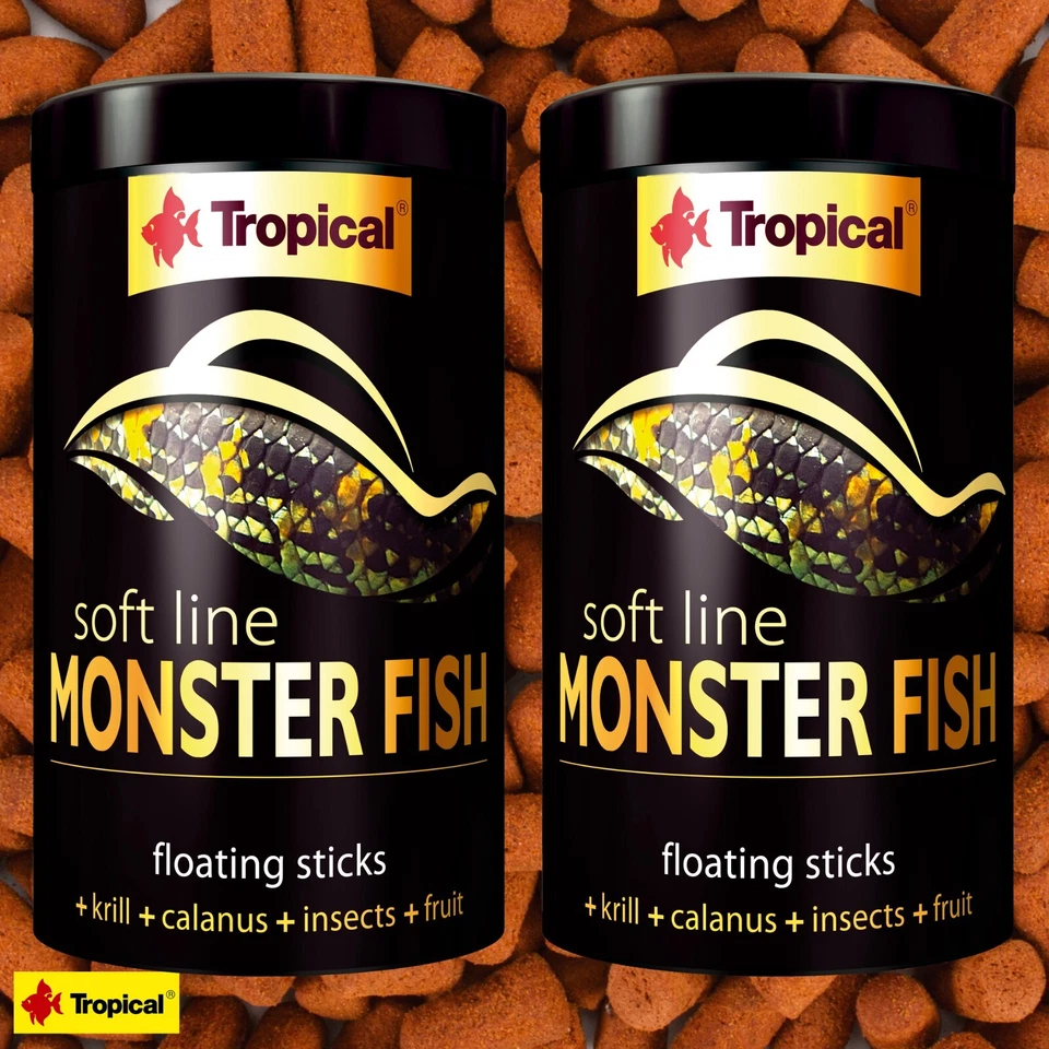 Tropical Soft Line Monster Fish 2x 1L (2x 1000ml) Fleischfresser