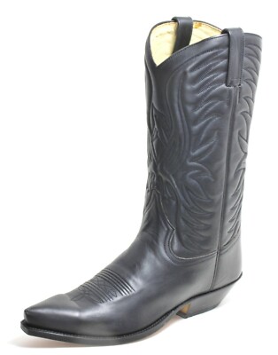 552 Westernstiefel Cowboystiefel Line Dance Catalan Style Texas Leder Buffalo 38
